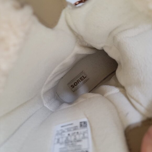 Sorel Tofino II Holiday Snow Boots Winter Tan Insulated Size 6 - Picture 13 of 16